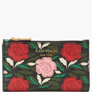 Kate Spade Morgan Rose Garden bifold wallet